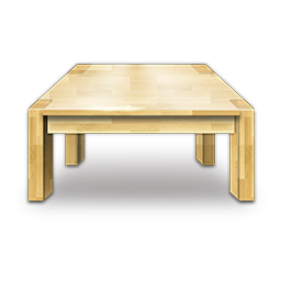 Wooden Table Icon Download Living Room Stuff Icons Iconspedia