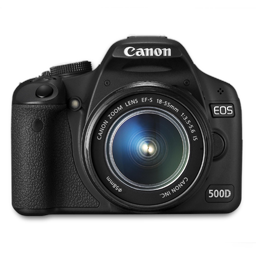 Canon 500D front