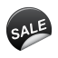 sticker black sale icon