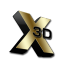 Gold Xara 3D icon