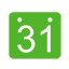 Calendar Green icon