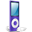 iPod Nano purple on-32