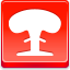 Nuclear Explosion Red icon