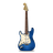 Stratocastor Guitar Blue-48