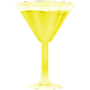 Wineglass yellow-128