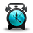 Alarm Clock black and blue-48
