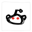 reddit white Icon