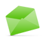 Mail green icon