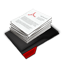 My Documents Pile Red icon