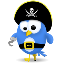 Twitter pirate
