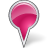 Map Marker Bubble Pink-48