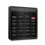 Calculator Black and Gold icon
