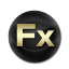 Flex Black and Gold icon