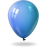 Ballon cyan-48