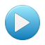 button blue play icon