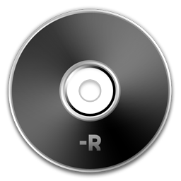 DVD R black