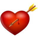 Arrow And Heart-128