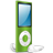 iPod Nano green on-48