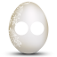 Flickr White Egg icon