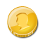 Gold Coin Single payment icon