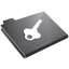 Key grey icon