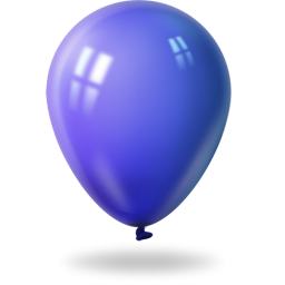 Ballon navy blue-256