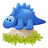 Dino blue-48