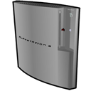 Playstation 3 silver standing-128