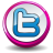 Twitter pink button-48