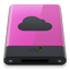 HDD Pink iDisk B icon