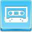 Cassette Blue icon