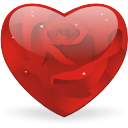 Rosy heart-128
