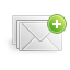 Mail add icon