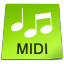 Midi File icon