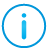 Information blue icon