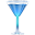 Wineglass blue-32