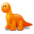 Dino orange-32
