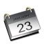 Calender Black and Gold icon