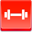 Barbell Red icon