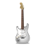 Stratocastor Guitar White icon