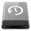 HDD Grey Time Machine W icon