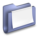 Documents Blue Folder-128