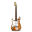 Stratocastor Guitar Flowers-32