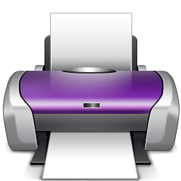 Purple Printer