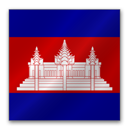 Cambodia flag-256