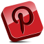 Pinterest 3D icon