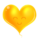 Yellow heart
