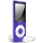 iPod Nano purple on-48