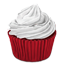 Red Cupcake Icon