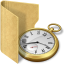 Folder Clock Icon